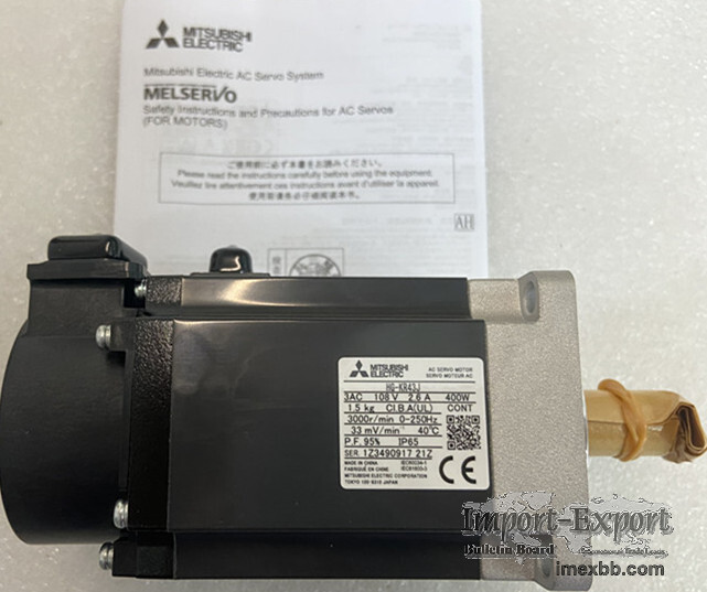 Standard Straight Shaft Low Inertia HG-KR43J Motor For Large Stamping