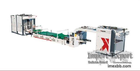 GTM Automatic Laminating machine with pile turning device