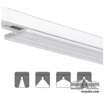 50W Supermarket Lighting 8000lm IP20 Multiple Angle Toolless Installation