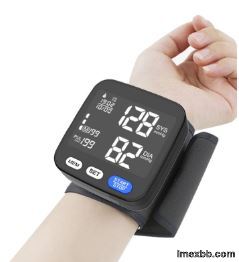 AAA Battery Digital Blood Pressure Monitor Wrist Type ABS Plastic Healthcar