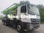 Second Hand 38m Pump Truck  Concrete Boom Truck ZLJ5296THB 38X-5RZ