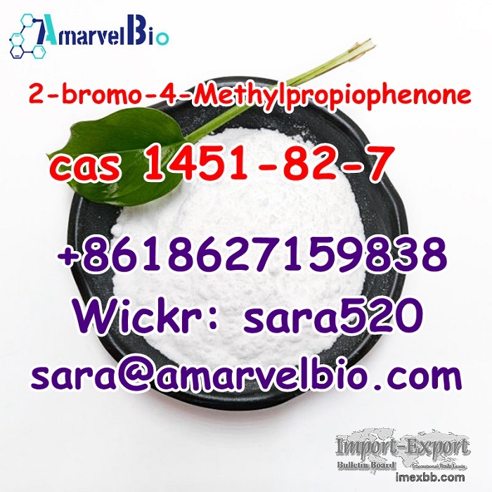 (Wickr: sara520)2-bromo-4-Methylpropiophenone CAS 1451-82-7 from China