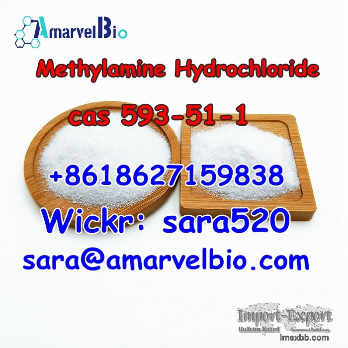 +8618627159838 Methylamine Hydrochloride CAS 593-51-1 Research Chemicals