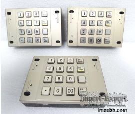 Payment Kiosk Pin Pad USB RS232 PCI 4.0 Certified Encrypted Metal 16 Keys