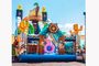 Lilytoys hot selling Customized pirate theme inflatable dry slide party sli