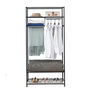 Metal and Cloth Suit Cabinet