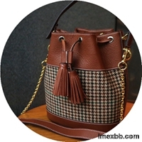 Original Design Ladies Bucket Bag Hand-Held Messenger Bag