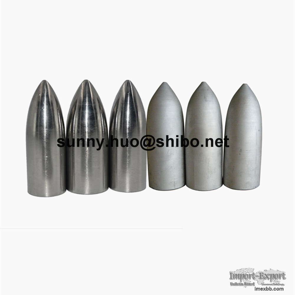 molybdenum piercing plug for seamless pipe