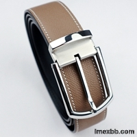 Monisa Customized Epsom Palm Grain First Layer Cowhide Stainless Steel 