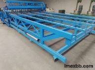 Width 2.4m Welded Wire Mesh Making Machine Roll Length 45m Roof Constructio