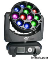 40W RGB Moving Head Focusing Dyeing Color Change Stage Led Decorating Light