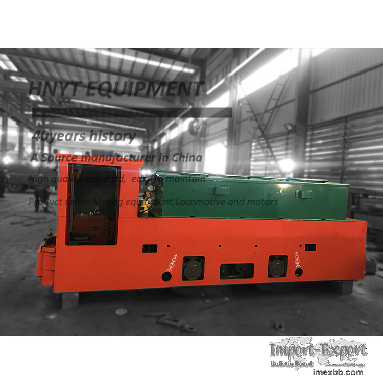 12 Ton Mining Electric Locomotive Powered by Lithium Battery