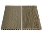 Outdoor Plastic Wood Grain Hollow Composite Decking Cedar Color Recycled 2.