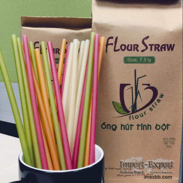 HIGH QUALITY RICE DRINKING STRAWS FROM VIỆT NAM