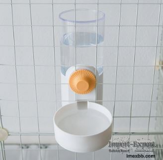 PP Material Cat Hanging Water Fountain Pet Feeder Bowls 350g