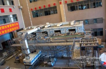 PLC 1000kg/H Forming Packing Filled Bun Automatic Bread Production Line