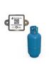 Permanent LPG Cylinder barcode Label for Tracking Bottle Gas Data Memoty Qu