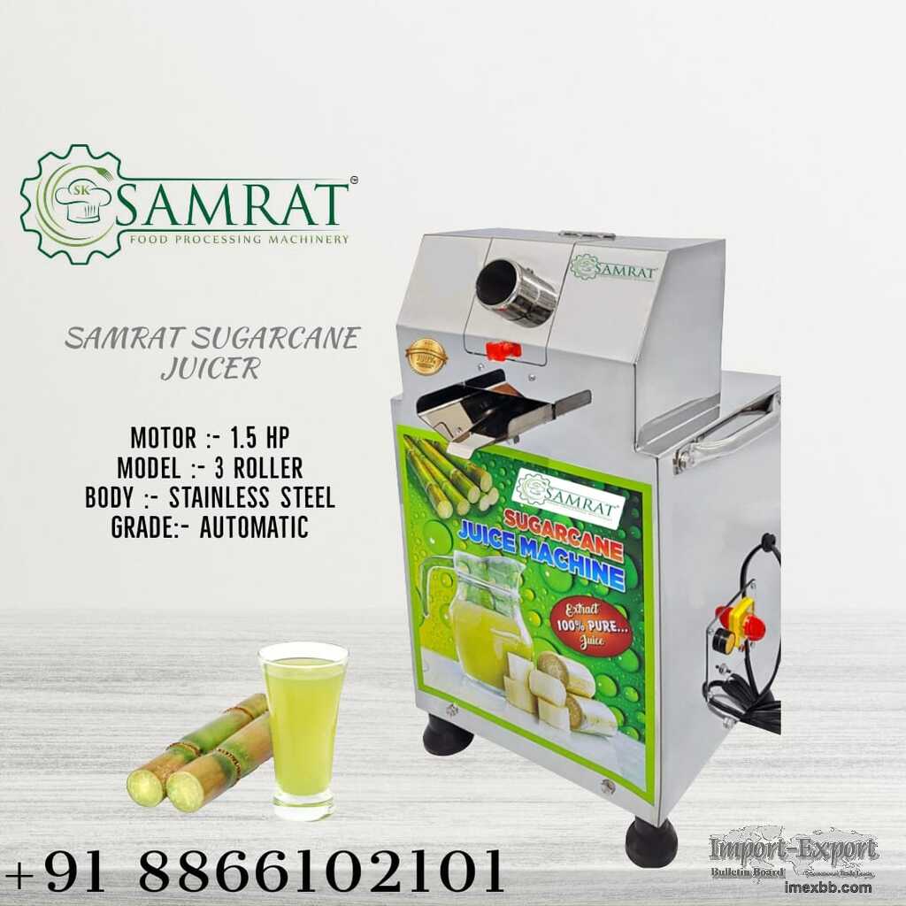 Sugarcane juice machine