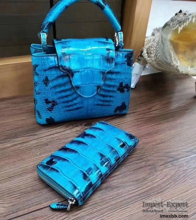 New Python Leather Women's Bag Leather Snakeskin Handbag Europe 