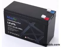 Rechargeable 12 Volt 7.2AH Lithium Lifepo4 Battery