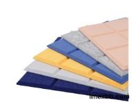 Wall Decorative Carved Polyester Acoustic Panels Sound Insulation Board