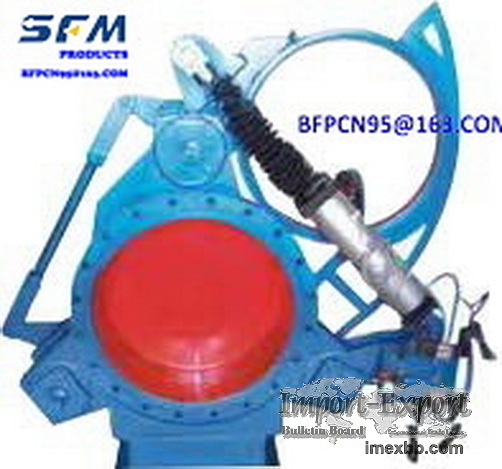 Swing type goggle valve 
