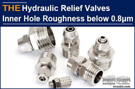 AAK Hydraulic Relief Valve, Inner Hole Roughness Ra below 0.8μm