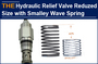 AAK Hydraulic Relief Valve Reduced size with Smalley Wave Spring
