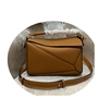 New geometric bag women's leather hand-held shoulder diagonal pillow bag
