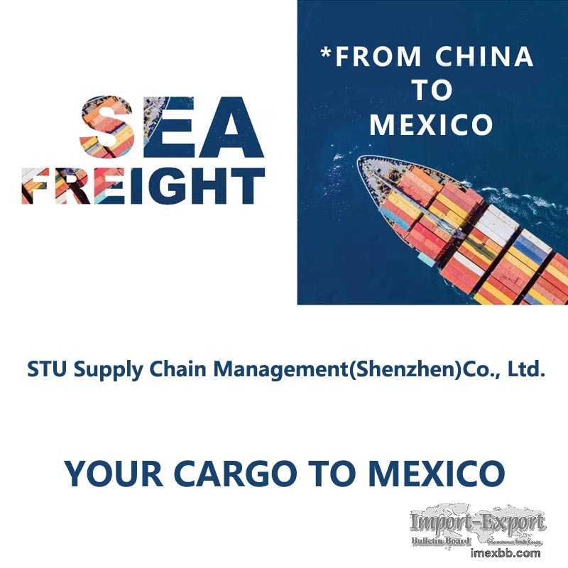 Sea Freight Forward Shipping From China to Manzanillo Mexico by STU