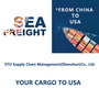 Freight Forwarder Sea Shipping From China to USA by LCL & FCL Shipments