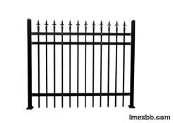 Garden Spearhead Fence Panels Tubular Steel Fence Galvanized Welded Wire Ou