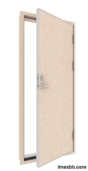 A15 Steel Metal Fire Doors With Glass 2400x1200mm