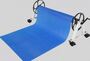 Bubble Type IP68 4mm Manual Swimming Pool Cover With Roller