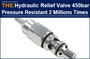 AAK Hydraulic Relief Valve, High Pressure Resistant and Long Service Life