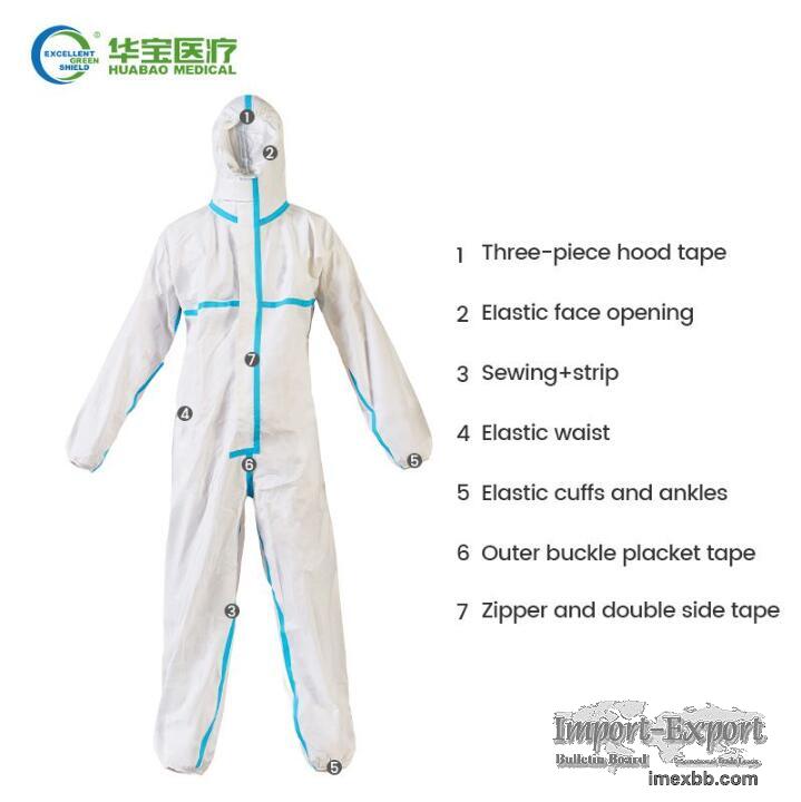 Medical Protective Coverall     Disposable medical protective coverall   