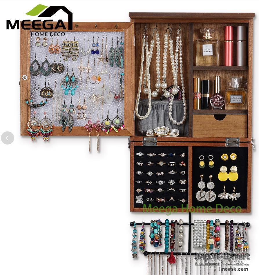 Wood Jerwelry Display Rack Jewelry Organizer