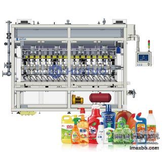 Automatic bottle liquid flowmeter filling machine with higher accuracy, eas
