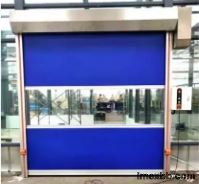 Industrial Pvc Rapid Roller Doors High Level Automation Rise Rolling Shutte