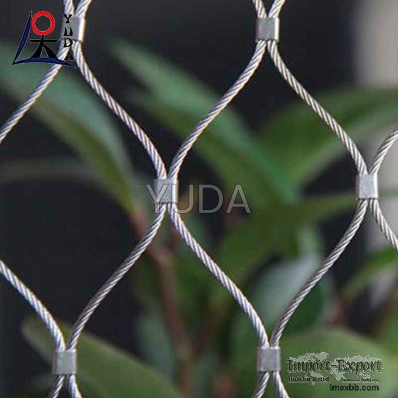 Stainless steel wire rope net