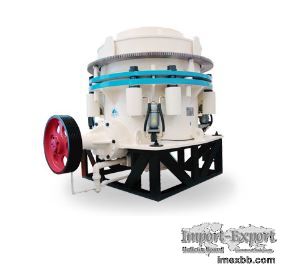 High Capacity Hydraulic Cone Crusher Machine , Cone Rock Crusher SMH Series