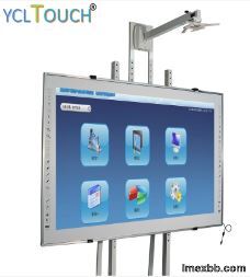 96 Inch Large Interactive Electronic Whiteboard 10000Lux finger touch