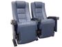 Firm PU Theater Seating Recliners , Church Theatre Seating Unique Gravity R