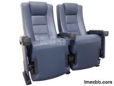 Firm PU Theater Seating Recliners , Church Theatre Seating Unique Gravity R