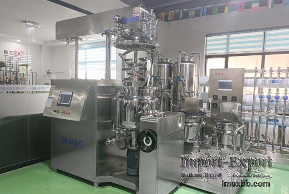 Chemical Mixing 100-5000l Cream Homogenizer Ointment Vacuum Emulsifying Mix