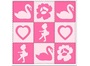 Pink Swan Puzzle EVA Foam Playmat