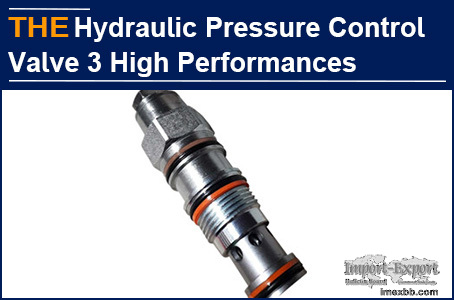 AAK Hydraulic Pressure Control Valve 3 High Performances