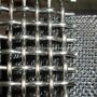 White Steel Crimped Mesh