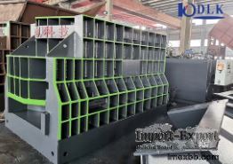 630 Ton Heavy Scrap Metal Container Shear Cutting Steel Scraps