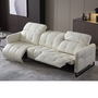 Italian-Style Sofa Electric Function Leather Sofa Three-Seat Modern Living 